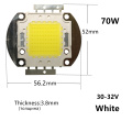 10/20/30/50/70/100W DC 12V 36V COB LED Chip Lamp Bulb Chips for Spotlight Floodlight Garden Square Integrated Light LED Beads