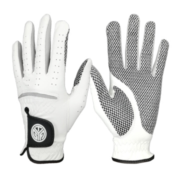 Golf Gloves Men's Left Right Hand Soft Breathable Sheepskin With Anti-slip Granules Golf Gloves Golf Accessories