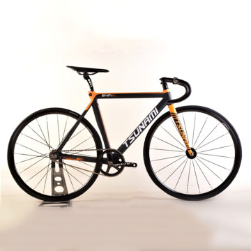 Fixed Gear BIKE 52CM 55cm Single Speed Bike Aluminium Alloy Frame and Fork 700C Flat Spoke Racing Wheel Track Bicycle V Brake