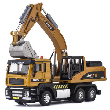 High simulation 1:50 alloy engineering excavator model,dump truck excavator toy,rotary excavator,free shipping