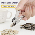 Stainless Steel Sheller Nuts Crackers Opener Pistachio Walnut Plier Clamp Peel Watermelon Melon Seeds Kitchen Tools Accessories