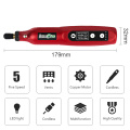 USB Mini Cordless Drill Pen Rechargeable Wireless Engraving Pen With LED Rotary Tool Dremel Electric Drill Grinding Accessories