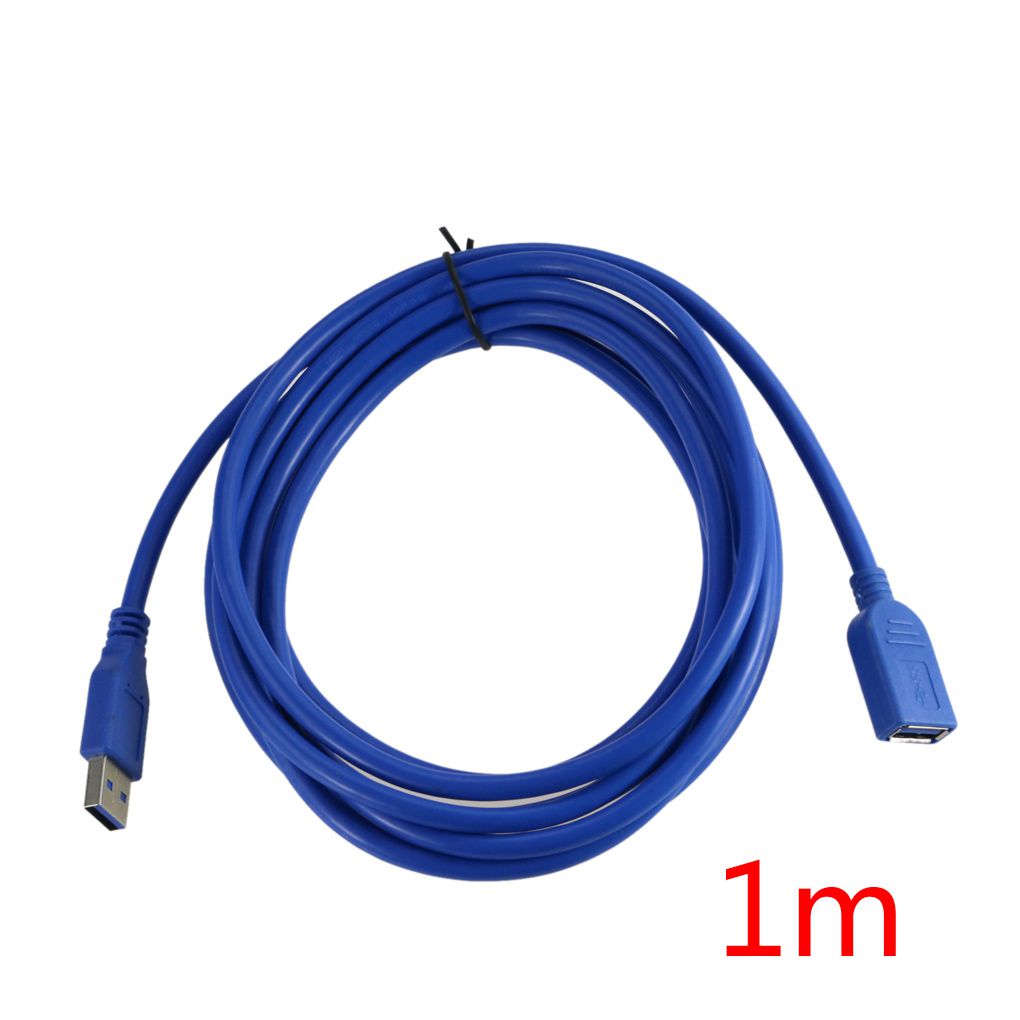 0.3/0.5/1m/1.5m/3m USB 3.0 Type A Female M to Type A Male AF-AM Fr Extension Cable Adapter