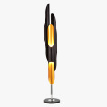 Modern Creative standing LED floor light living room/bedroom/study Nordic art designer golden black aluminum tube floor lamps