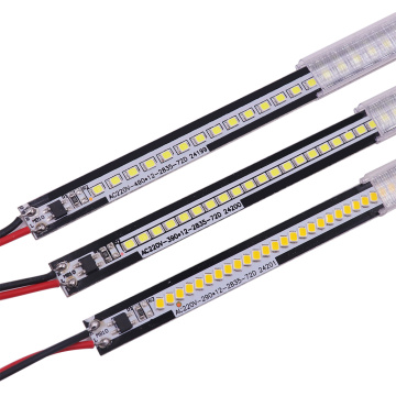 LED Bar Light AC220V High Brightness 50cm 40cm 30cm 72LEDs 2835 LED Rigid Strip Energy Saving LED Fluorescent Tubes 5pcs/lot