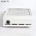 KADS White Nail Dust Collector Pull-out Filter Manicure Suction Collector Machine Acrylic UV Gel Tip Dust Vacuum Cleaner
