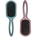 Women Men Hollow Out Handle Ball Tip Detangler Brush Air Cushion Anti Static Massage Scale Detangling Frizz Hair Comb