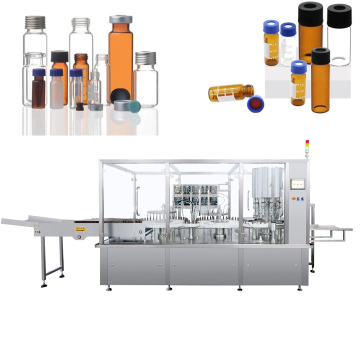 Vial Filling And Capping Machine