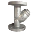 stainless steel pipe fitting Y Type Fluid Filter