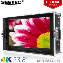 SEETEC 4K238-9HSD-CO 23.8" 4K 3840x2160 UHD Broadcast Monitor for CCTV Monitoring Making Movies Carry-on LCD Monitor