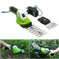 7.2V Rechargeable Cordless Grass Hedge Trimmer Shrubber Shear Cutter Garden Tool