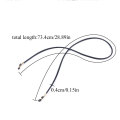 1PC Unisex Anti-Slip PU Leather String Glasses Rope Glasses Lanyard Thick Band Cord Holder New Eyeglasses Chain For Men Woman