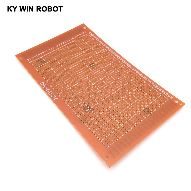 1PCS DIY 9*15cm Prototype Paper Copper PCB Universal Experiment Matrix Circuit Board 9x15cm