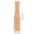 2pcs Wooden Pestle Food Muddle Grinding Rod for Custard Purees Drinks and Cocktails Bar Tool Muddler Garlic Press Spice Grinder