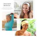 Spa Headband Sweat Hairband Head Wrap Towel Hair Wraps Non-slip Stretchable Washable for Sports / Women Makeup Face Wash