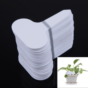 100Pcs Nursery Plant Tag T-type Plastic Plant Label Garden Nursery Pots Planters Flower Thick Plant Tag Label Marker