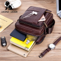 Quality Guarantee men's Genuine Leather Shoulder Bags designer vertical cow leather Messenger bag for male Casual Tote handbags