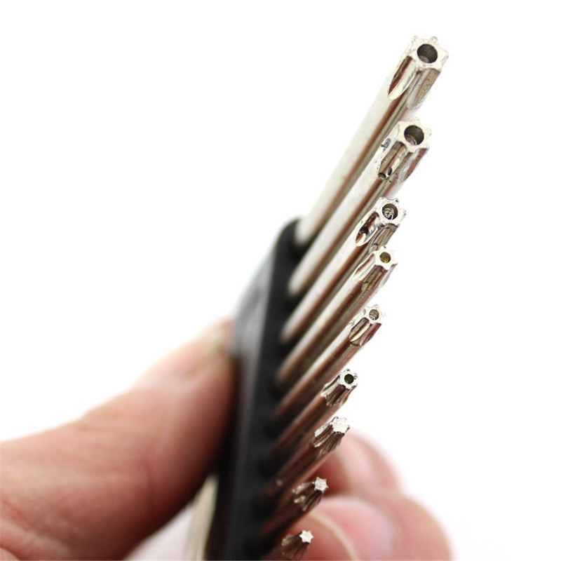 9 Pcs/Set Hex Key Wrench Sets Torx L Shape Kit Metric Professional Multifunctional Screwdriver Useful Repair Hand Tool Set New