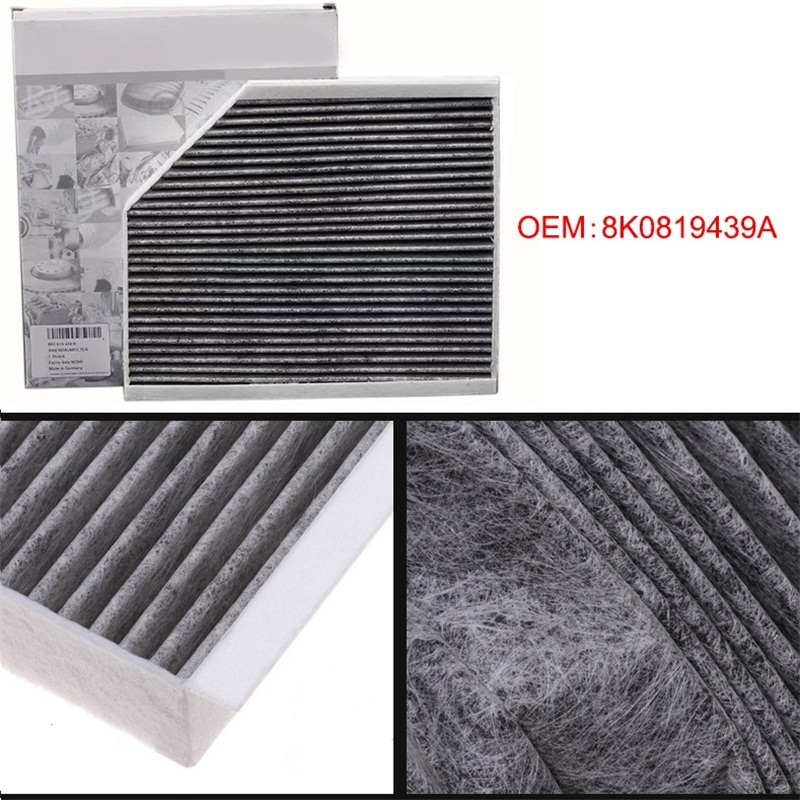 Cabin Filter Air Filter 2Pcs For Audi A4 B8 A4 Avant 2007-2015/A4 Allroad B8 2009-2016/S4 RS4 quattro 2008-2015 Model Filter Set