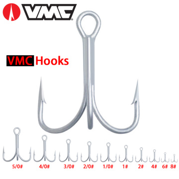 Fishing VMC Treble Hook Strengthen Anchor Sharp 3X Strong Fishing Hook Short Cut Fishhook Spoon Lures Artificial Bait