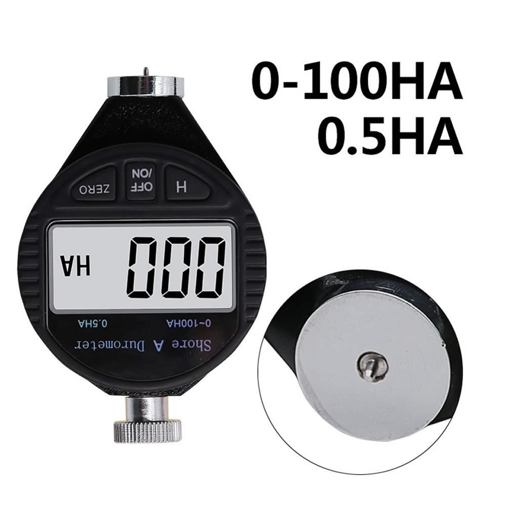 0-100H A/C/D Type LCD Display Digital Shore Hardness Tester For Silicone Plastic Rubber Tires Test Data Output Tool Dropshipping