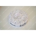 Birthday cake shape wedding box design