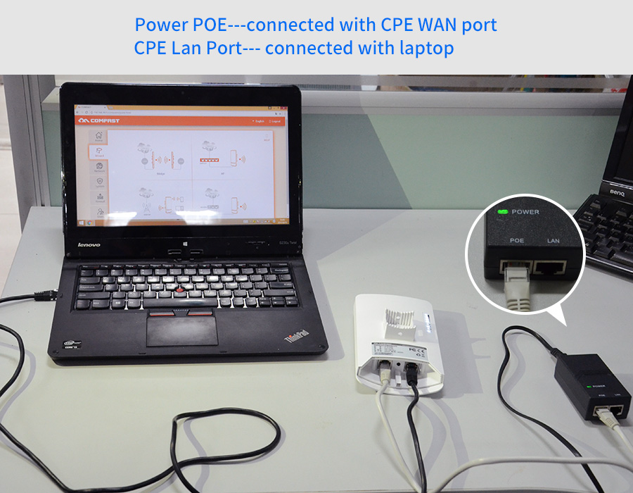 Comfast 300Mbps Outdoor Wifi Router Long Distance 2.4G/5.8 G Wireless Bridge 2*4dBi WIFI Amplifier Network Wi-fi Access Point