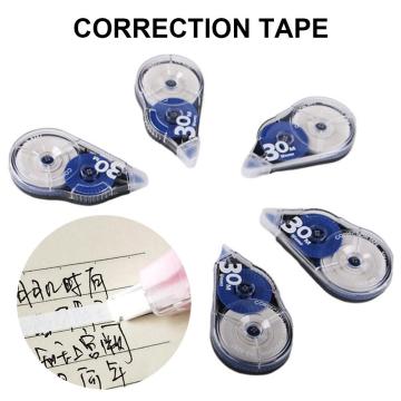 5Pcs Correction Tape Tear Resistant White Out Easily Correct Writing Mistakes Tape Altered Tapes School Writing Corrector Tools