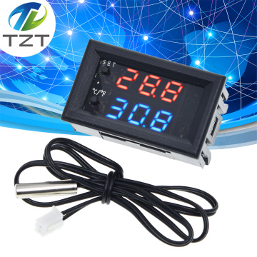 W1209WK Digital LED Thermostat Temperature Controller Smart Temp Sensor Board Module 12V DC + Waterproof NTC Sensor