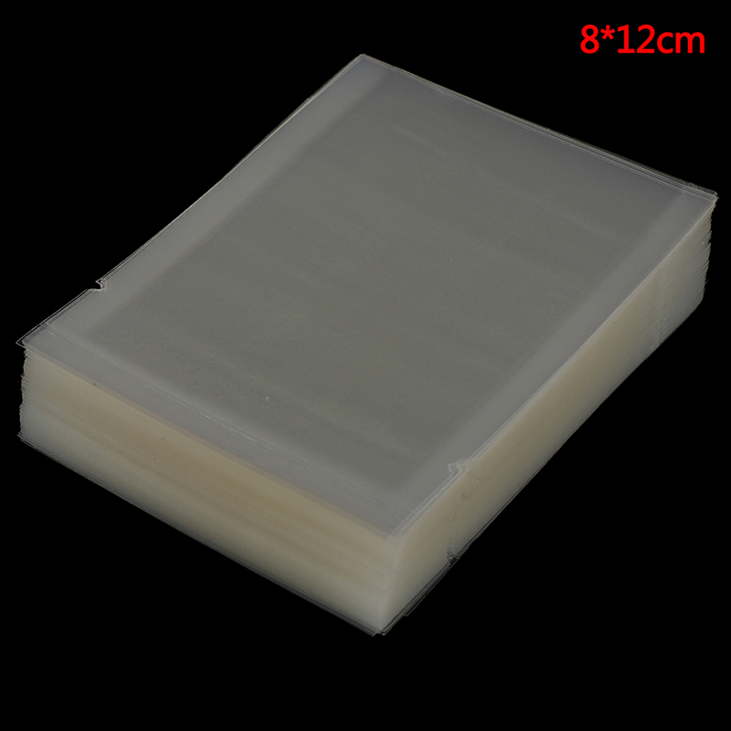 100pcs/lot Small Household Food Vacuum Sealer Bag Clear Packaging Film Seal Bag Vacuum Packer For Commercial Vacuum Machine