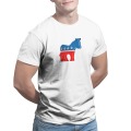 Biden Lead Men's T Shirt Novelty Tops Bitumen Bike Life Tees Clothes Cotton Printed T-Shirt Plus Size Tshirts 3300