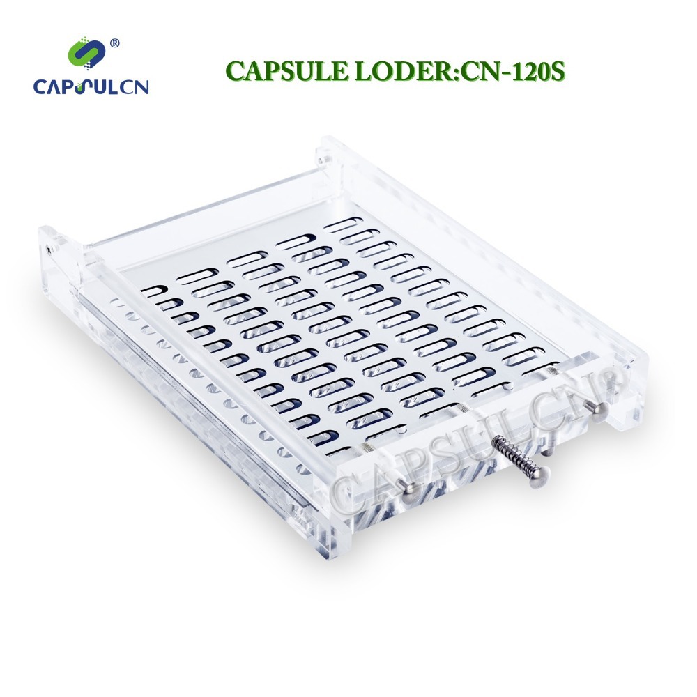 (120 holes) Size 4 CapsulCN120S Semi-Automatic capsule filler/Capsule Filling Machine/ Pro Capsule Filling