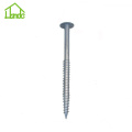 Galvanized Steel Ground Pole Anchor Screw