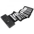 61 Keys MIDI Roll Up Piano Electronic Rechargeable Portable Silicone Flexible Keyboard Organ Built-in Speaker