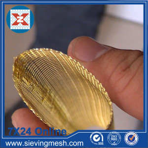 Brass Mesh Filter Tube