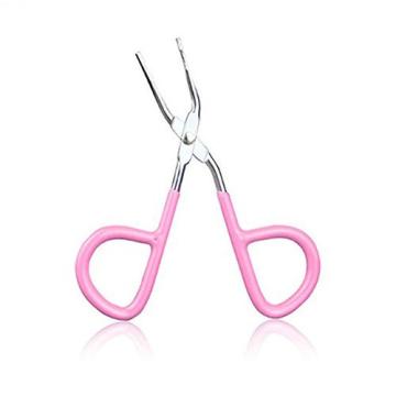 Useful Scissors Flat Tip Eyebrow Tweezers Clamp Clipper Makeup Removal Tool Manicure Scissors Cutter Hair Scissor