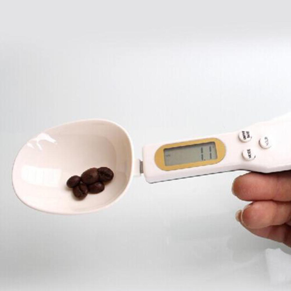 500g/0.1g Capacity Coffee Tea Digital Electronic Scale Kitchen Measuring Spoon Weighing Device LCD Display