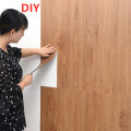 Wooden PVC Floor Tile Sticker Self Adhesive Wallpaper Kitchen Wall Sticker House Bedroom livingroom DIY Wall Ground Decor