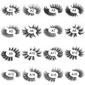 New 5/8/10 pairs natural false eyelashes fake lashes long makeup 3d mink lashes eyelash extension faux mink eyelashes for beauty