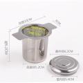 Stainless Steel Tea Leak In Mug Tea Infuser With Lid Tea Strainer Teapot Tea Leaf Spice Filter Tool Drinkware Kitchen Teaware