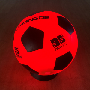 light up glow in the dark soccer ball