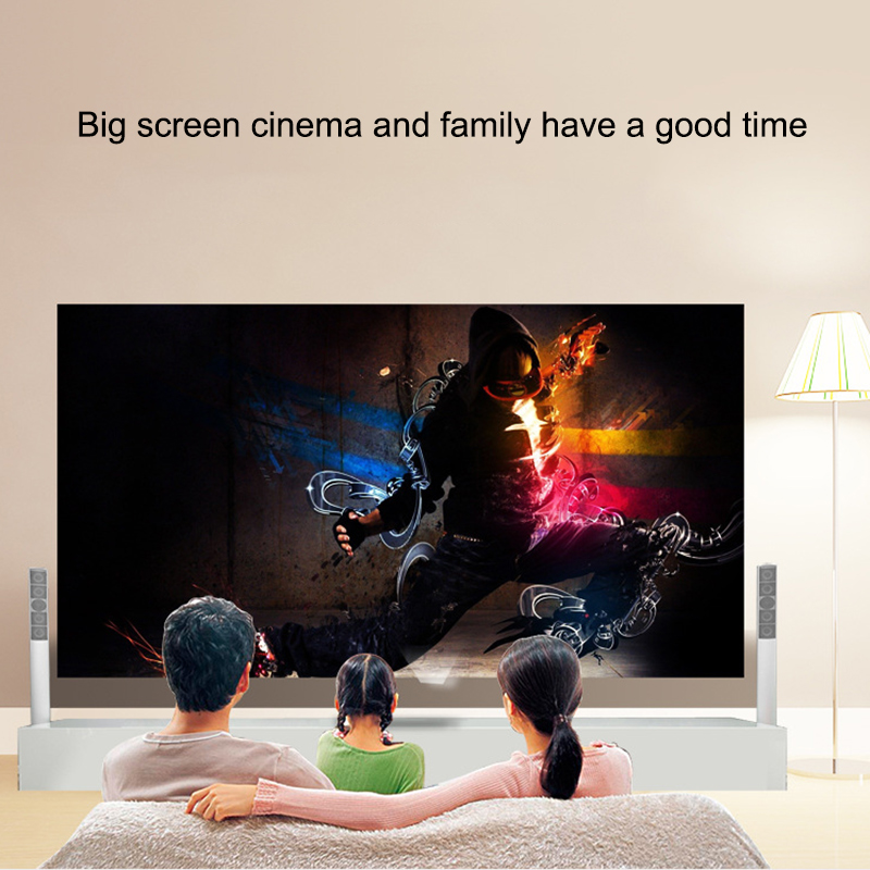 Mini Portable LED Projector 1080P Home Cinema Theater Video Projectors USB for Mobile Phone VH99