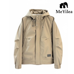 Men Hooded Padded Casual Outdoor Jacket