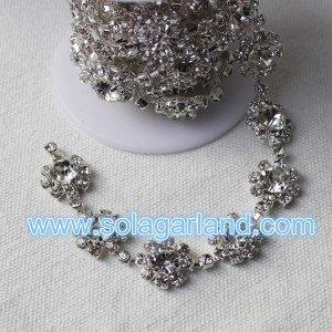 Crystal Sunflower Chain Diy Diamond Chains Cake Decoration China