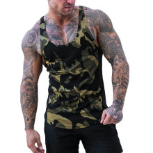Men Bodybuilding Tank Top Camouflage Sleeveless Shirt Boy Quick-drying Gyms Fitness Workout Vest Summer Brand Clothing Tanktops