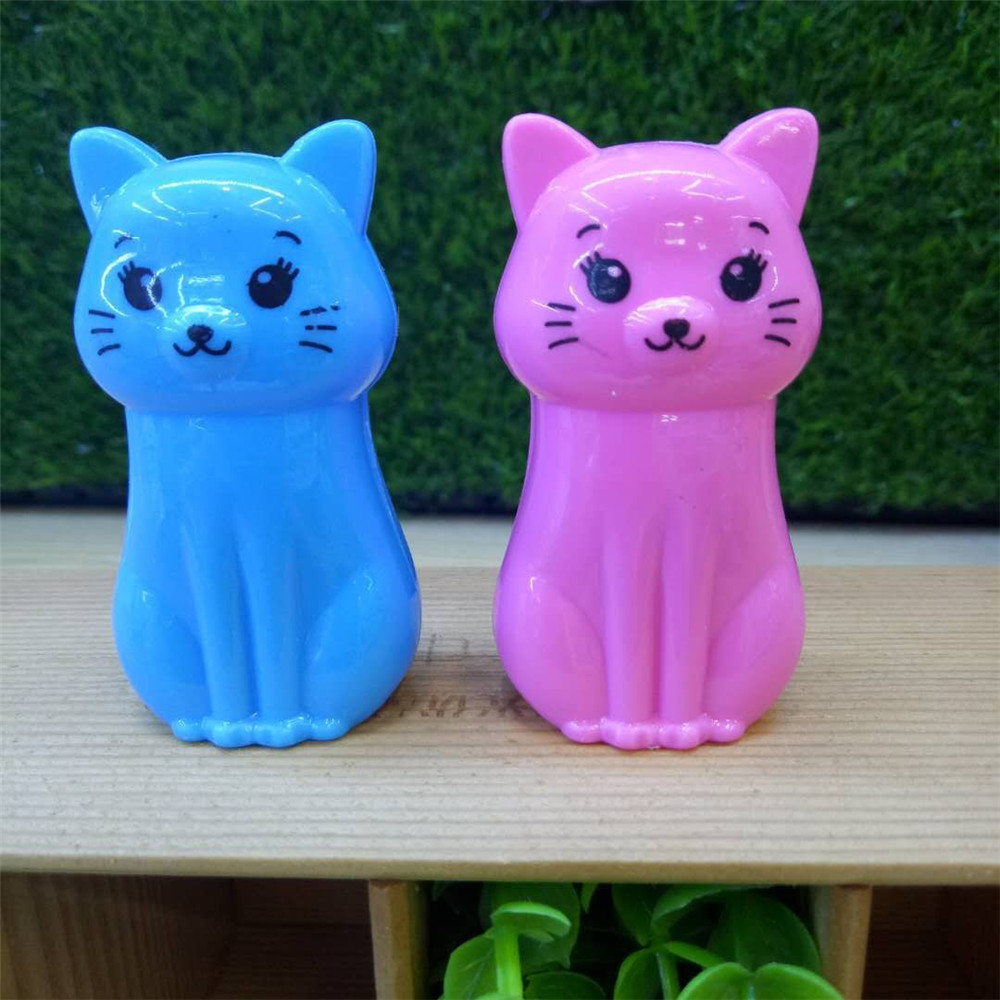 5pcs Cute Cartoon Cat Pencil Sharpeners Kawaii Portable Manual Pencil Cutter Knife Kids Praise Supply School Office Stationery