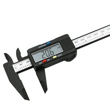 TTAKA7 100mm 150mm 6 inch LCD Digital Electronic Carbon Fiber Vernier Caliper Gauge Micrometer Measuring Tool