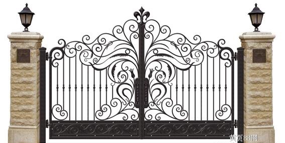 Hench 100% handmade forged custom designs metal property gates