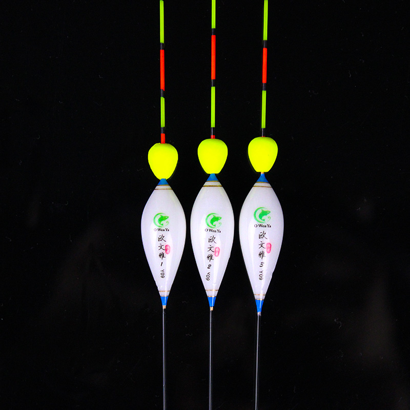 3pcs/Lot Fishing Float Composite Nano Plastic Flotador Bobbers Rolling Ball Great Visible Fishing-Accessories Tackles