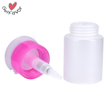 Gelfavor 1PCS Empty Plastic Nail Polish Pump Bottle Nail Art UV Gel Cleaner Tool Press Pumping Dispenser Bottle